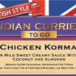Chicken Korma - British Indian Curries To Go