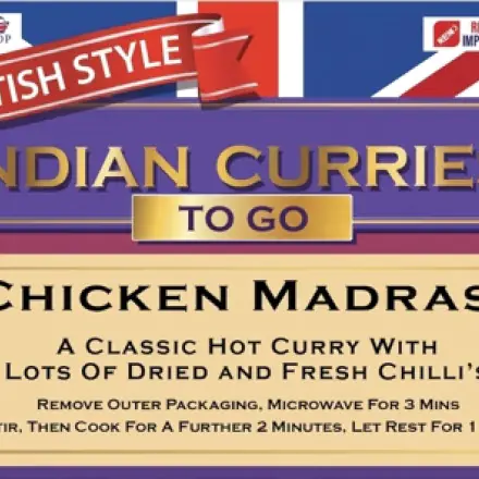 Chicken Madras - British Indian Curries To Go