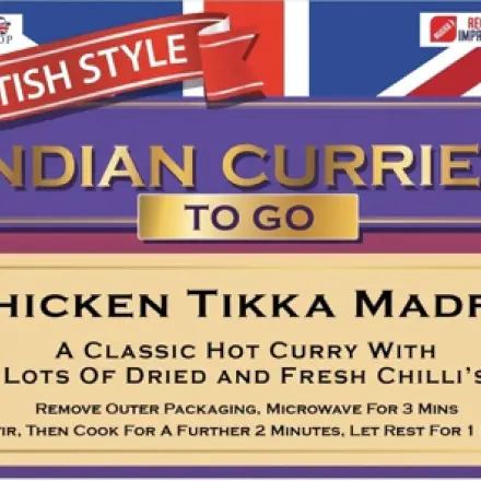 Chicken *Tikka MADRAS* - British Indian Curries To Go