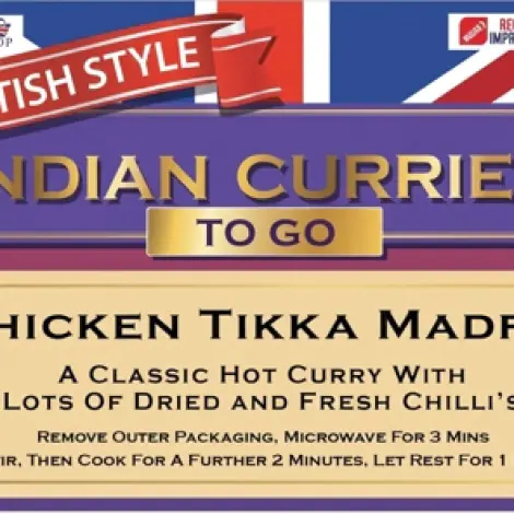 Chicken Tikka MADRAS - British Indian Curries To Go