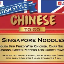 Singapore Noodles - British Style Chinese To Go