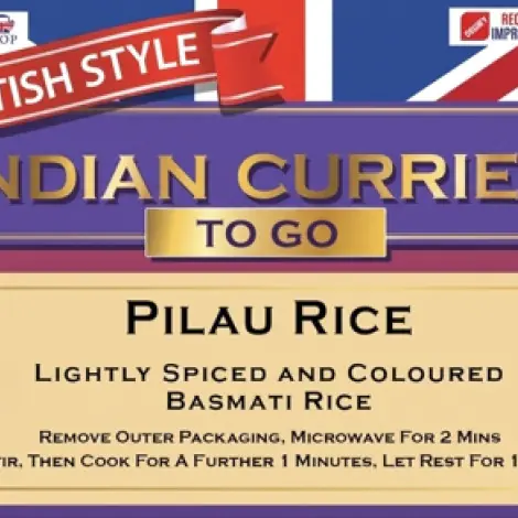 Pilau Rice  - British Indian Curries To Go