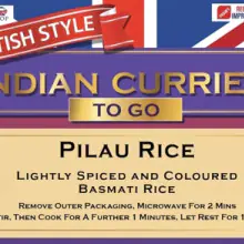 Pilau Rice  - British Indian Curries To Go
