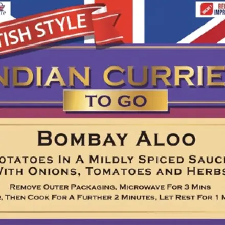 Bombay Aloo  - British Indian Curries To Go
