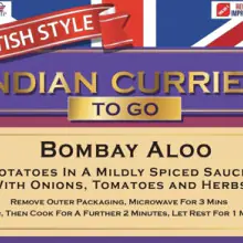 Bombay Aloo  - British Indian Curries To Go