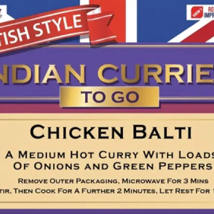 Chicken Balti - British Indian Curries To Go