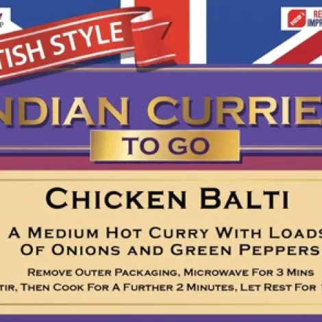 Chicken Balti - British Indian Curries To Go