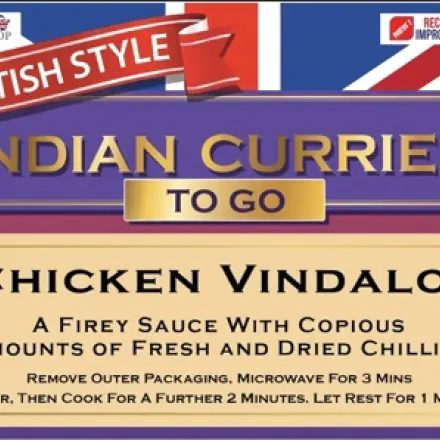 Chicken Vindaloo - British Indian Curries To Go
