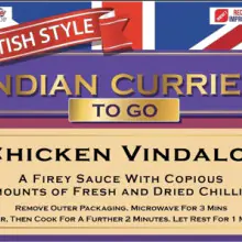 Chicken Vindaloo - British Indian Curries To Go