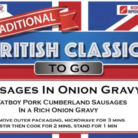 Sausage & Onion Gravy - British Classics To Go