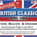 Liver, Bacon & Onions - British Classics To Go