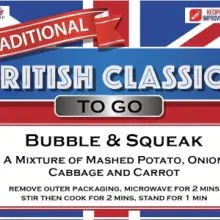 Bubble & Squeak - British Classics To Go