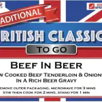 เนื้อหมักเบียร์ในน้ำเกรวี่หอมใหญ่ - British Classics To Go