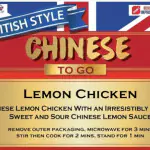 ไก่มะนาว - British Style Chinese To Go