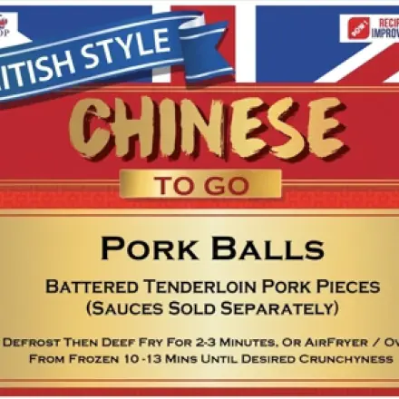 Pork Balls *No Sauce* – British Style Chinese To Go