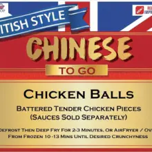 Chicken Balls *No sauce* – British Style Chinese To Go