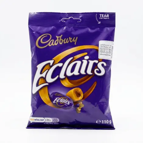 CADBURY Eclairs Caramels With Milk Chocolate Centres 130 g.