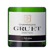 CHAMPAGNE GRUET Selection Brut France