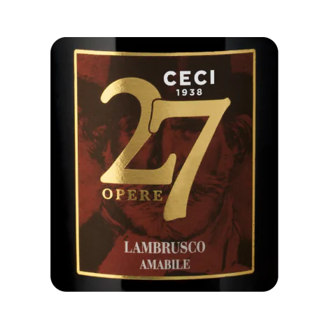 27 OPERE Lambrusco Amabile Emilia IGT Italy