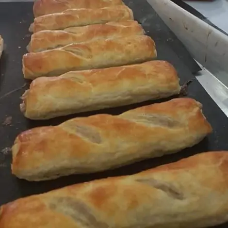 Smokey Bacon Sausage Roll