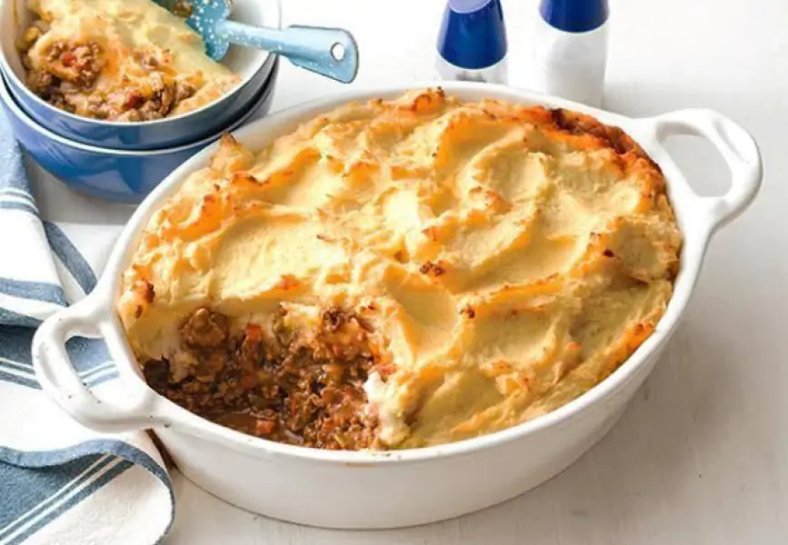Christmas Leftovers Cottage Pie