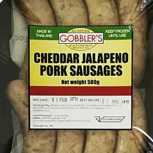 Cheddar Jalapeno Pork Sausage (500g)