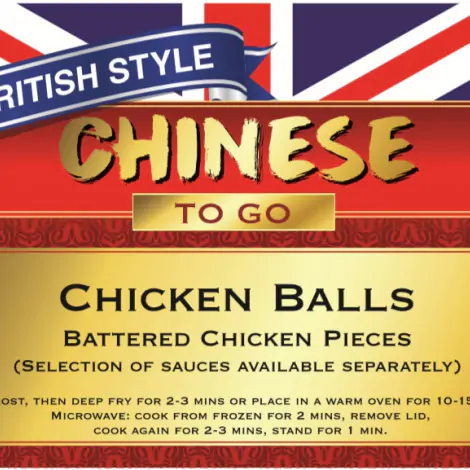 ลูกชิ้นไก่ (ไม่มีน้ำซอส) – British Style Chinese To Go