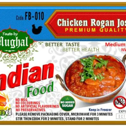 Chicken Rogan Josh - Mughal F3