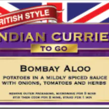 Bombay Aloo  - British Indian Curries To Go  F10