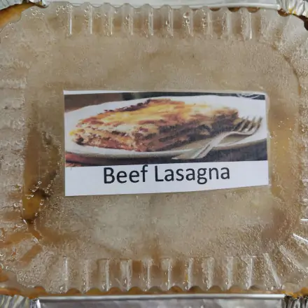 Beef Lasagna - Ian Ready Meal
