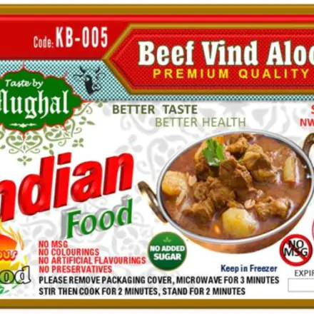 Beef Vindaloo - Mughal F3