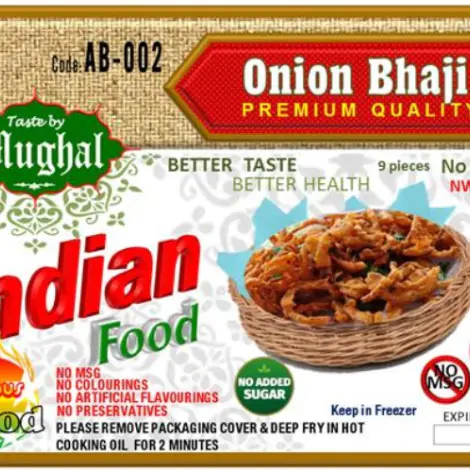 Onion Bhaji - Mughal F3