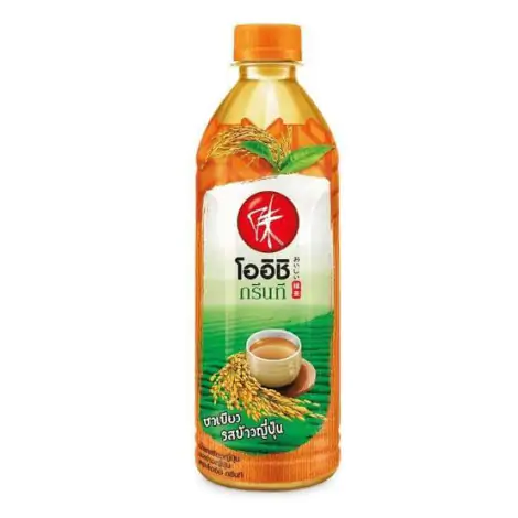 Oishi Green Tea Genmai Flavour 500ml.