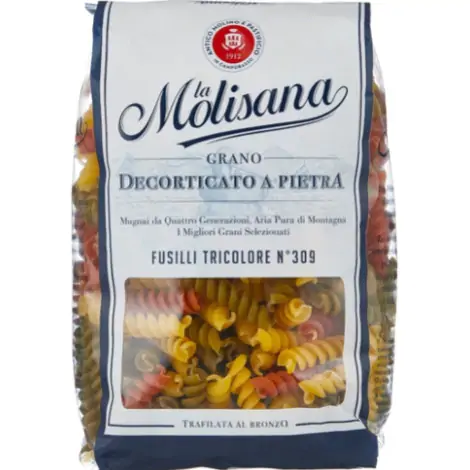 Fusilli Tricolore Pasta N309 500g.