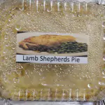 Lamb shepherds Pie - Ian Ready Meal F8