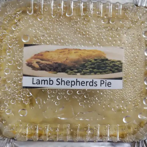 Lamb shepherds Pie - Ian Ready Meal