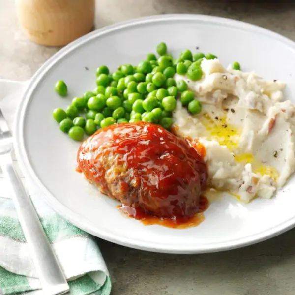 Mini Cheddar Meat Loaves