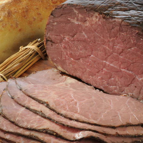 Roast Beef Topside Sliced-250g - F4