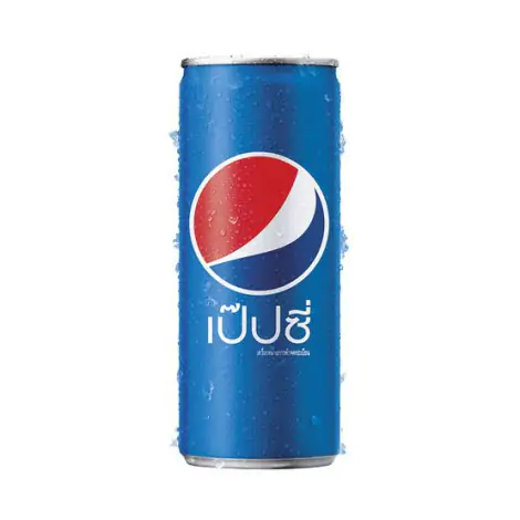Pepsi can 245 ml.