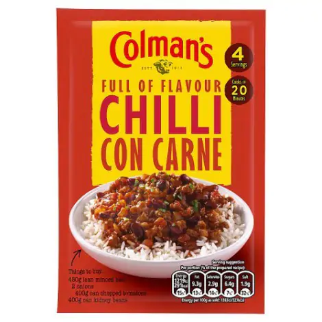 Colmans Chilli Con Carne - 50g