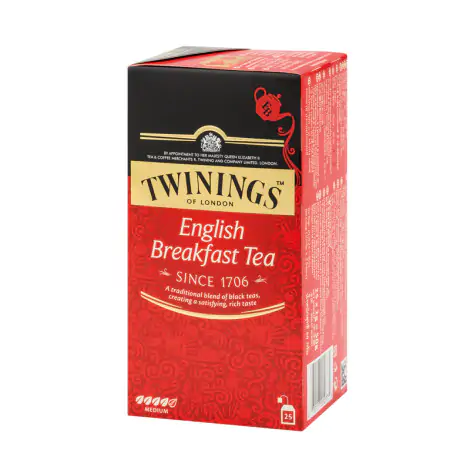 Twinings Tea English Breakfast 2g. Pack 25