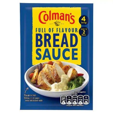 Colman's Great Tasting Bread Sauce Mix - 40g