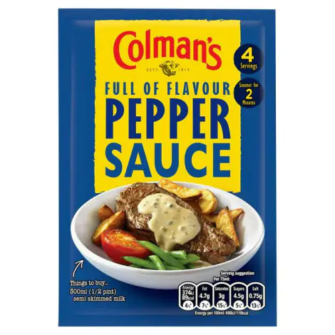 Colman's Pepper Sauce Mix - 40g