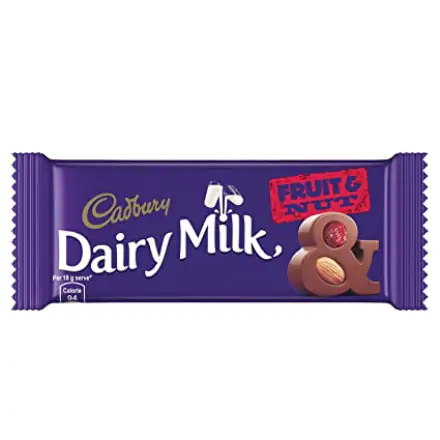 Cadbury Dairy Milk Fruit & Nut Chocolate Bar - 110g