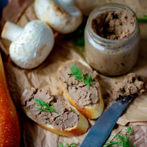 Chicken liver & mushroom pate - 150g