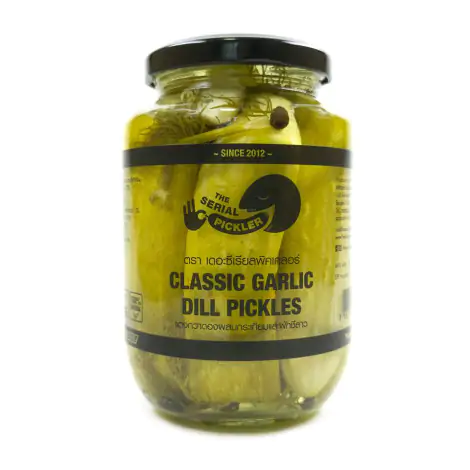 Classic Garlic Dill Pickles - 460g
