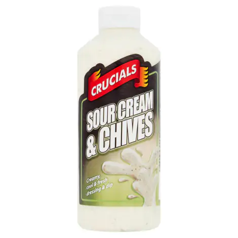 Crucials Sour Cream & Chives - 500ml
