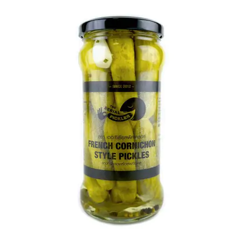 French Cornichon Style Pickles - 370ml
