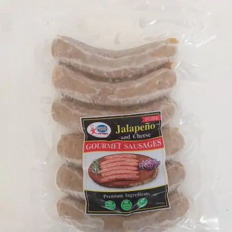 Jalapeno & Cheese Sausages 500g - Prime Food