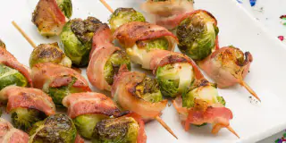 Bacon Brussels Sprout Skewers